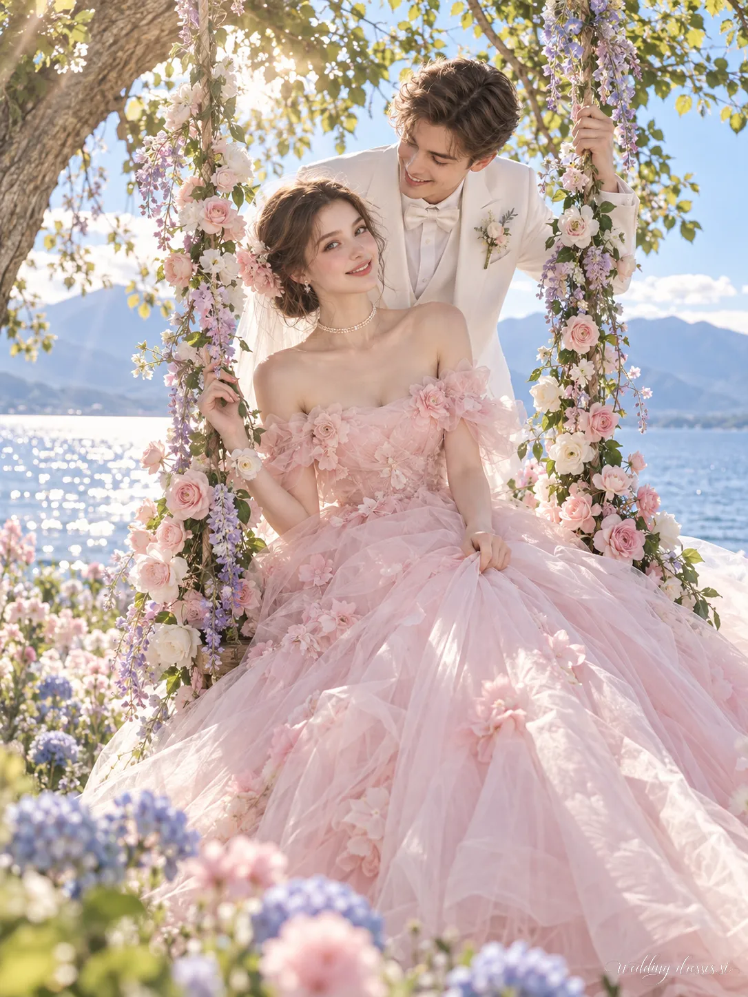 Outdoor Destination Wedding Portrait 28