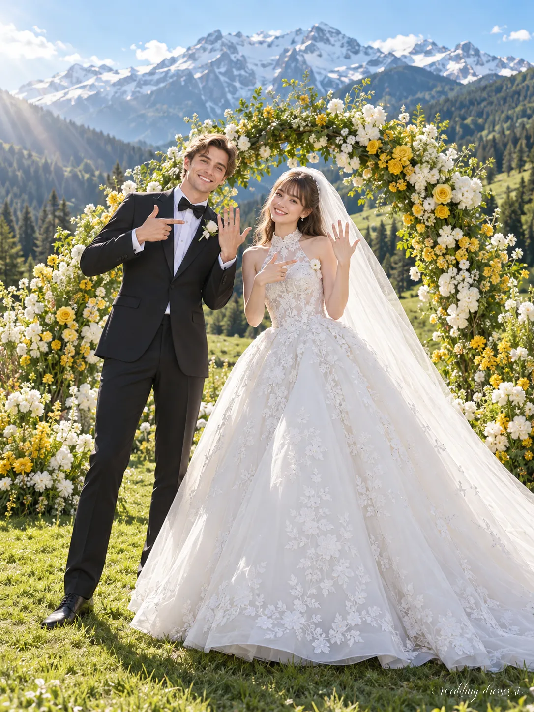 Outdoor Destination Wedding Portrait 29