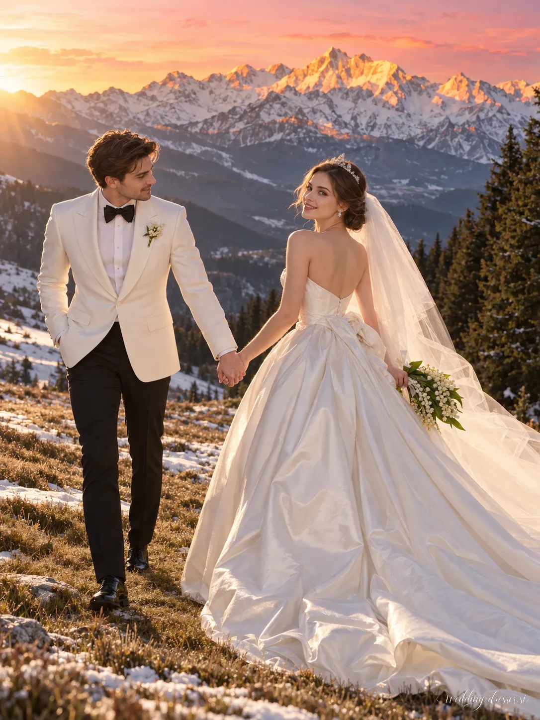 Outdoor Destination Wedding Portrait 33